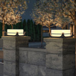 Waterproof LED Modern Solar Deck Post Lights Outdoor Fence Post Lights - Lamp Outdoor