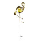 Mystical Moon & Sun Flame Iron Hollow Projector Solar Garden Light - Lamp Outdoor