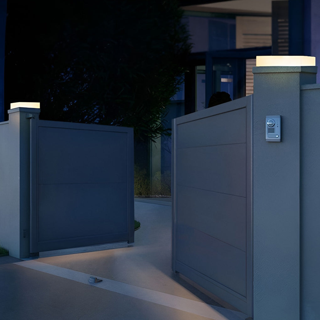 Seamless Solar Disk Lights Elegant LED Ground Lighting for Outdoor Landscapes - Lamp Outdoor