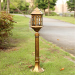 Elegant Slim Post LED Outdoor Post Lights Black/Bronze Pathway Lamps - Lamp Outdoor