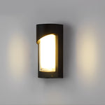 Creative Waterproof LED Black Modern Outdoor Wall Lamp Exterior Lights - Lamp Outdoor