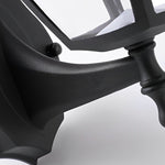 1-Light Black Solar Powered Porch Sconce LED Outdoor Wall Light - Lamp Outdoor