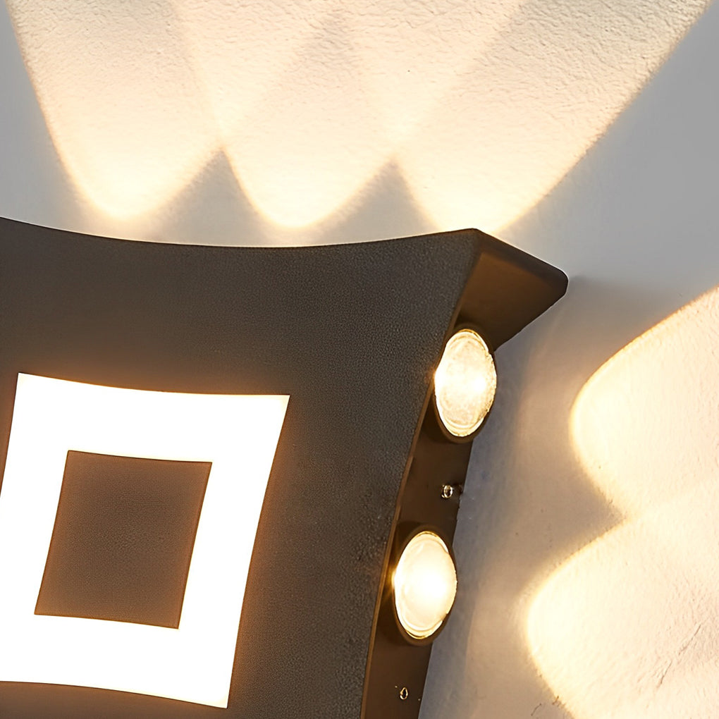 Four Way Wall Light Facade Light Outdoor LED 8W 4W 19W 6W Waterproof - Lamp Outdoor