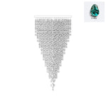 Veshaa Postmodern Luxury Stone Crystal Chandelier - Lamp Outdoor