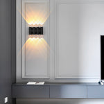 Up and Down Light LED Waterproof Black Modern Wall Washer Light Wall Lamp - Lamp Outdoor