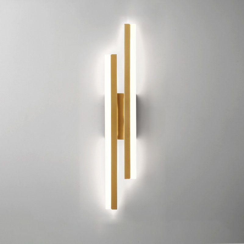 Cyral Minimalist Geometric Wall Lamp, Black/White - Lamp Outdoor