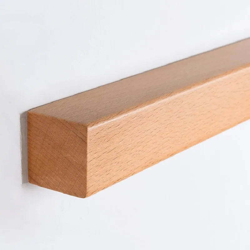 Muto Linear Mirror Wooden Front Vanity Wall Lamp - Lamp Outdoor
