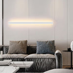 Gravo Minimalist Linear Metal/Acrylic Wall Lamp, Gold/Black/White - Lamp Outdoor