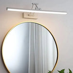 Volo Modern Linear Mirror Front Vanity Metal LED Wall Lamp - Lamp Outdoor