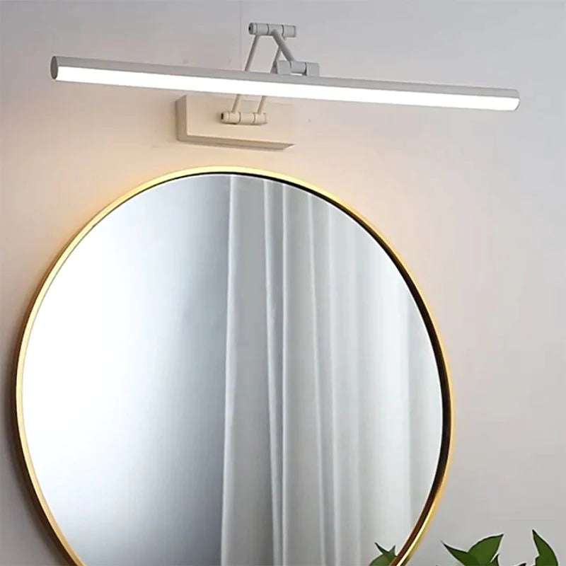 Volo Modern Linear Mirror Front Vanity Metal LED Wall Lamp - Lamp Outdoor