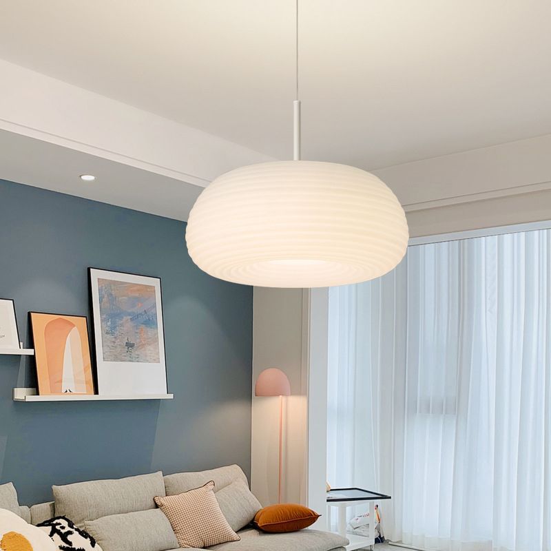 Janine Drum Shape Pendant Light - Lamp Outdoor