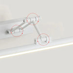 Volo Modern Linear Mirror Front Vanity Metal LED Wall Lamp - Lamp Outdoor