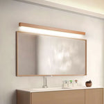 Muto Linear Mirror Wooden Front Vanity Wall Lamp - Lamp Outdoor