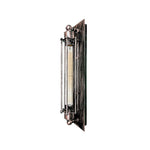 Tronel Vintage Cylinder Metal Wall Lamp, Black/Red/Silver/Gold - Lamp Outdoor
