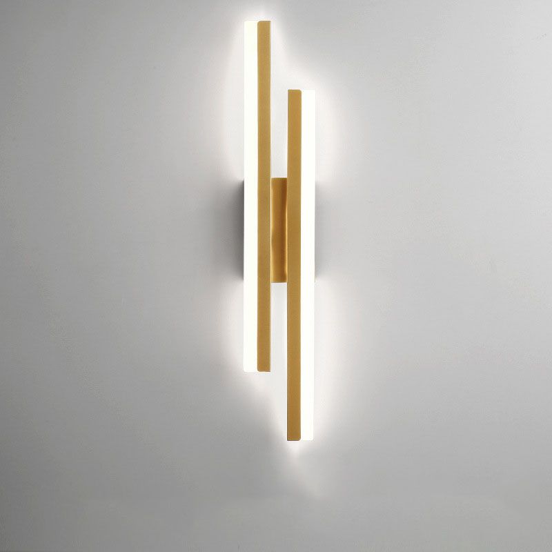 Cyral Minimalist Geometric Wall Lamp, Black/White - Lamp Outdoor