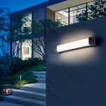 Ray Minimalist Linear Metal Outdoor Wall Lamp - Lamp Outdoor