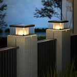 Ray LED Rectangular Metal Wall Lamp Post - Lamp Outdoor