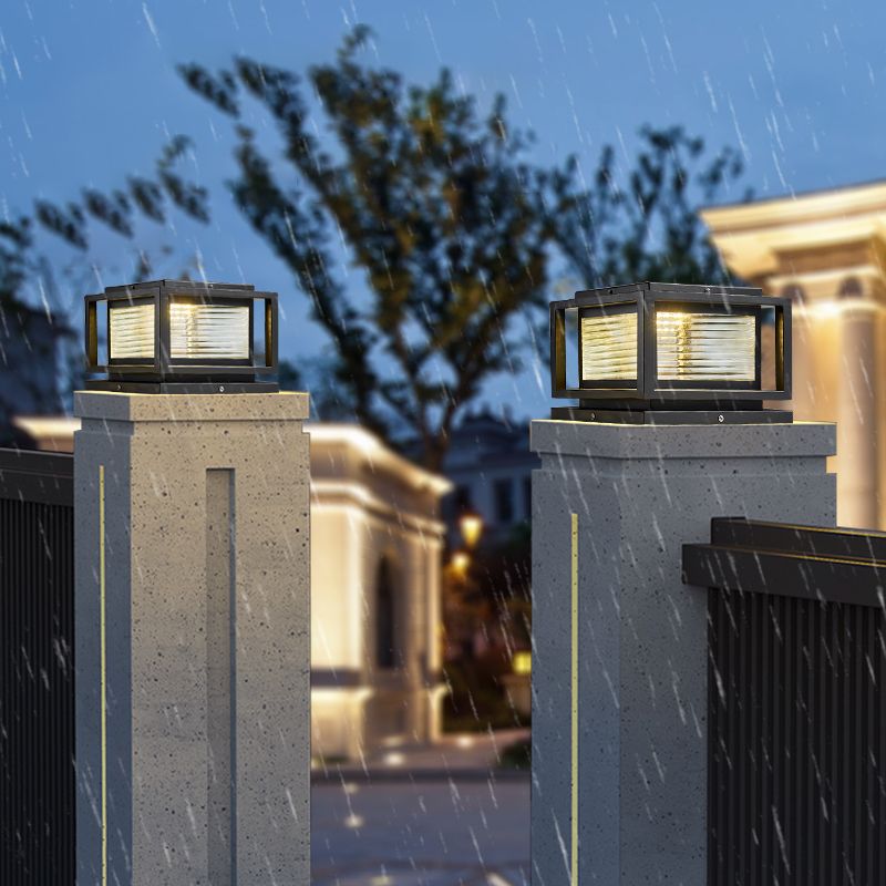 Ray LED Rectangular Metal Outdoor Lamps - Lamp Outdoor