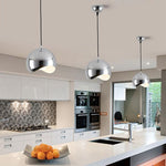 Cohen Nordic Globe Pendant Light, Metal, Kitchen Island - Lamp Outdoor