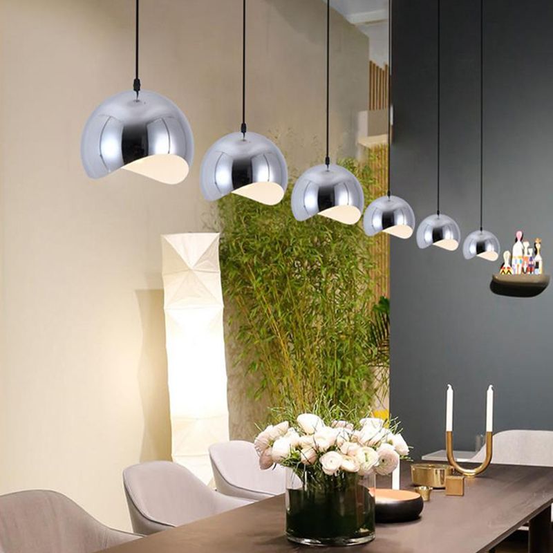 Cohen Nordic Globe Pendant Light, Metal, Kitchen Island - Lamp Outdoor