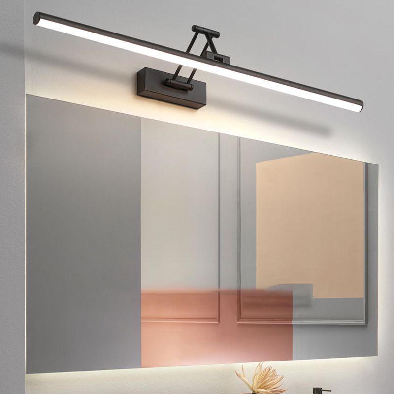 Volo Modern Linear Mirror Front Vanity Metal LED Wall Lamp - Lamp Outdoor