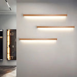 Muto Linear Mirror Wooden Front Vanity Wall Lamp - Lamp Outdoor
