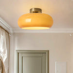 Charlotte Glass Flush Mount Ceiling Light - Lamp Outdoor