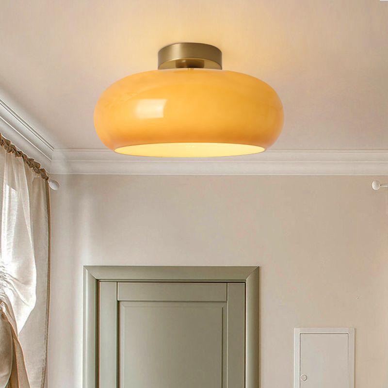 Charlotte Glass Flush Mount Ceiling Light - Lamp Outdoor