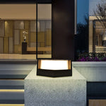 Ray Modern Cube Cylinder Metal Lamp Outdoor - Lamp Outdoor