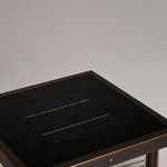 Ray Modern Rectangular Metal Outdoor Solar Lamp Brass Bronze - Lamp Outdoor