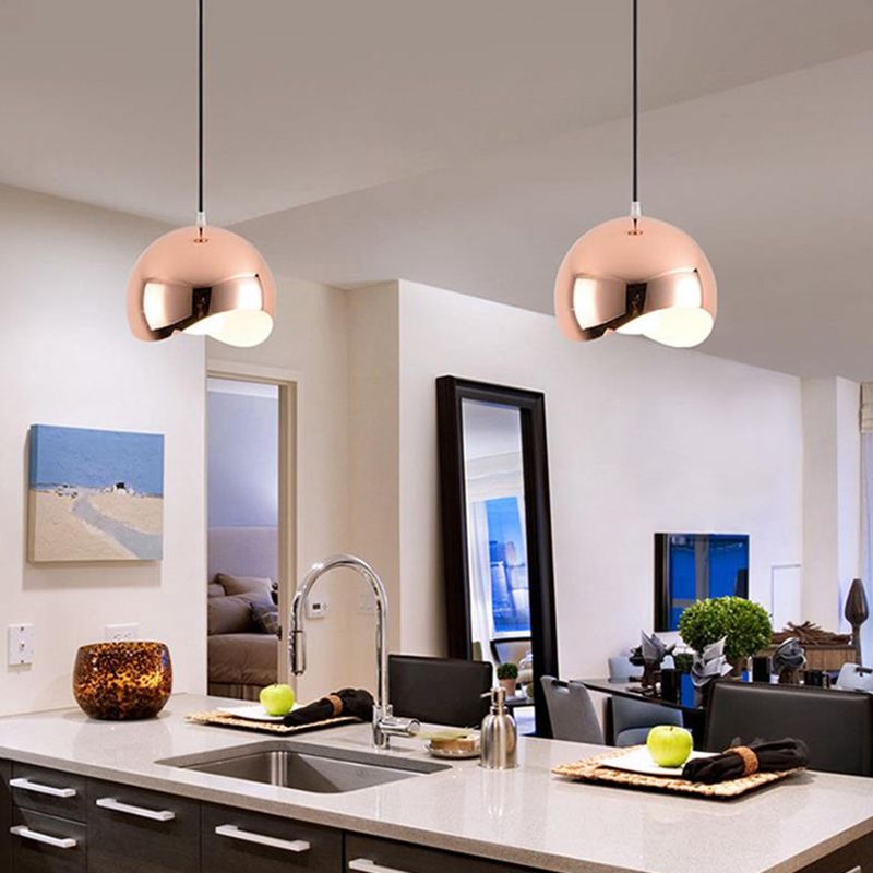 Cohen Nordic Globe Pendant Light, Metal, Kitchen Island - Lamp Outdoor