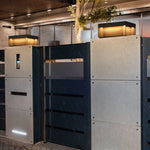 Ray Outdoor Post Lamps Modern Square Solar - Lamp Outdoor