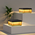 Elow Outdoor Post Lamps Modern Square Solar - Lamp Outdoor