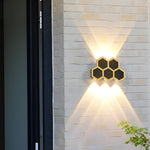 Beehive-shaped LED Up and Down Lights Waterproof Modern Wall Washer Light - Lamp Outdoor