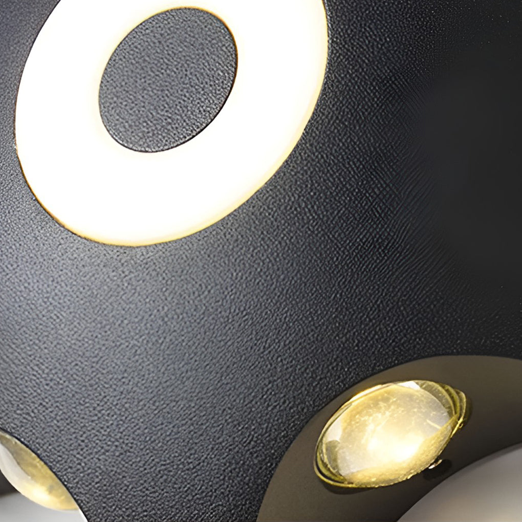 Flower Shaped LED Waterproof Nordic Wall Washer Lights Wall Sconces Lighting - Lamp Outdoor