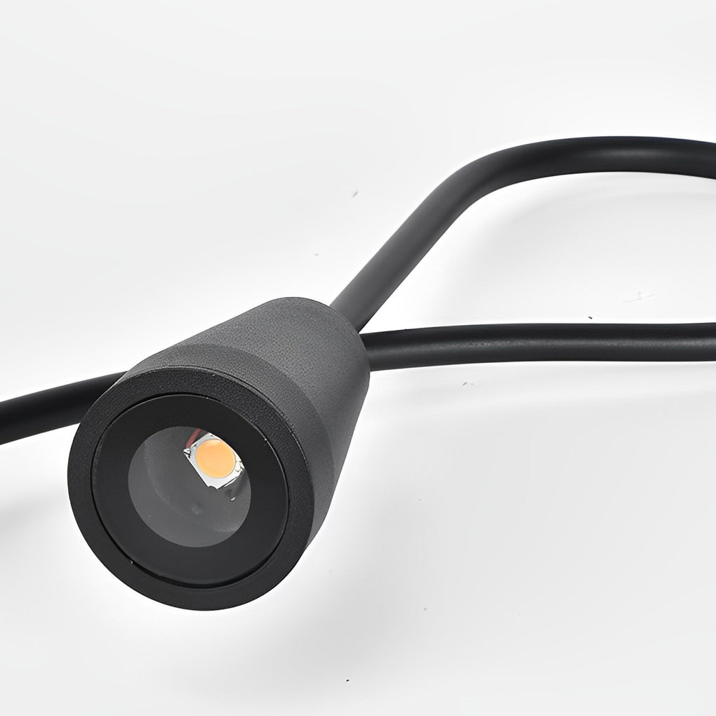 Arched Gooseneck Pathway Lights Waterproof LED COB Outdoor Lighting - Lamp Outdoor