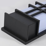 Retro Rectangular Waterproof LED Black Traditional Outdoor Wall Lamp - Lamp Outdoor