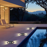 Outdoor Waterproof Horizontal Deck Stair Ground Lights Side-Emitting Low Voltage Step light for Pathways & Stairs - Lamp Outdoor