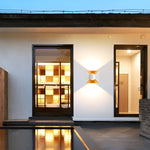 Square Up and Down Lights 6W LED Waterproof Modern Outdoor Sconces - Lamp Outdoor