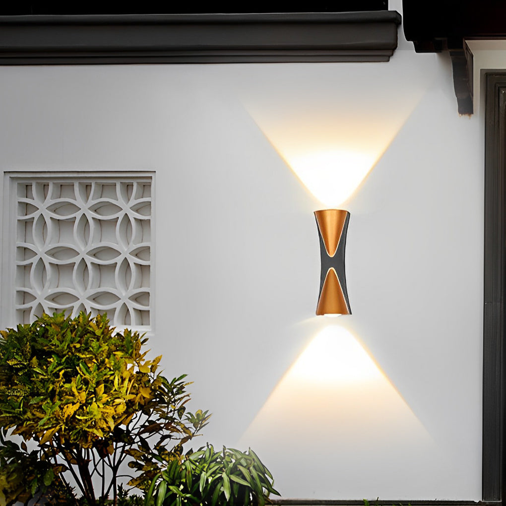 Creative Up and Down Lights LED Waterproof Modern Outdoor Wall Lamp - Lamp Outdoor