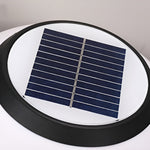 Ball Waterproof Three Step Dimming LED Solar Post Caps Lights Pillar Light - Lamp Outdoor