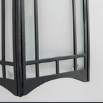 Retro Waterproof LED Vintage Solar Wall Lamp with Remote Wall Sconce Lighting - Lamp Outdoor