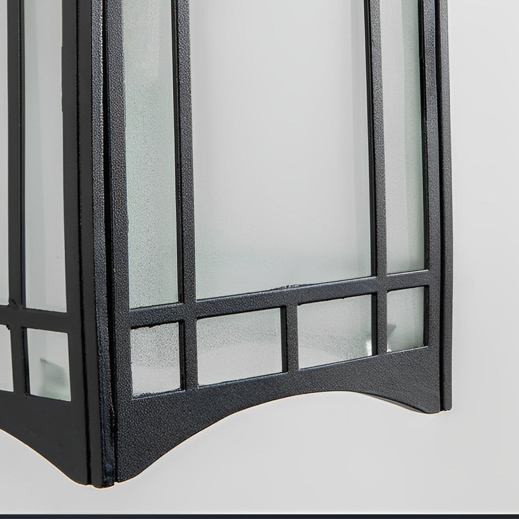 Retro Waterproof LED Vintage Solar Wall Lamp with Remote Wall Sconce Lighting - Lamp Outdoor