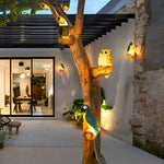 Resin Simulation Animal Parrot Shape 24V LED Waterproof Outdoor Lights - Lamp Outdoor