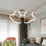 Clyra Modern Irregular Flower Pendant Light, 3 Colors - Lamp Outdoor