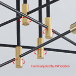 Lindsy Retro Satellite Shape Ceiling Light - Lamp Outdoor