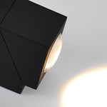 Adjustable Up and Down Light Motion Sensor Waterproof Black Wall Lamp - Lamp Outdoor