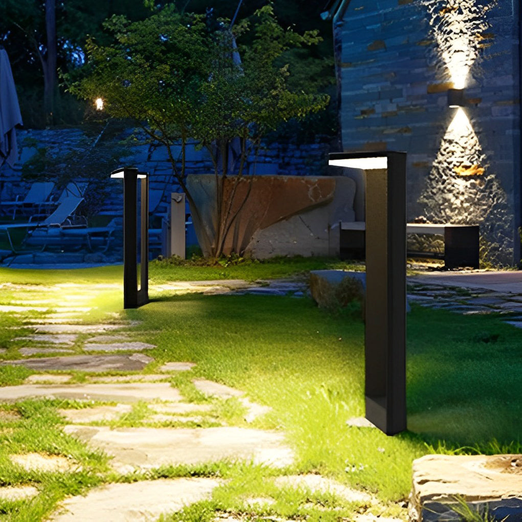 Sleek Linear 12W LED Pathway Light Minimalist Outdoor Landscape Lamp - Lamp Outdoor