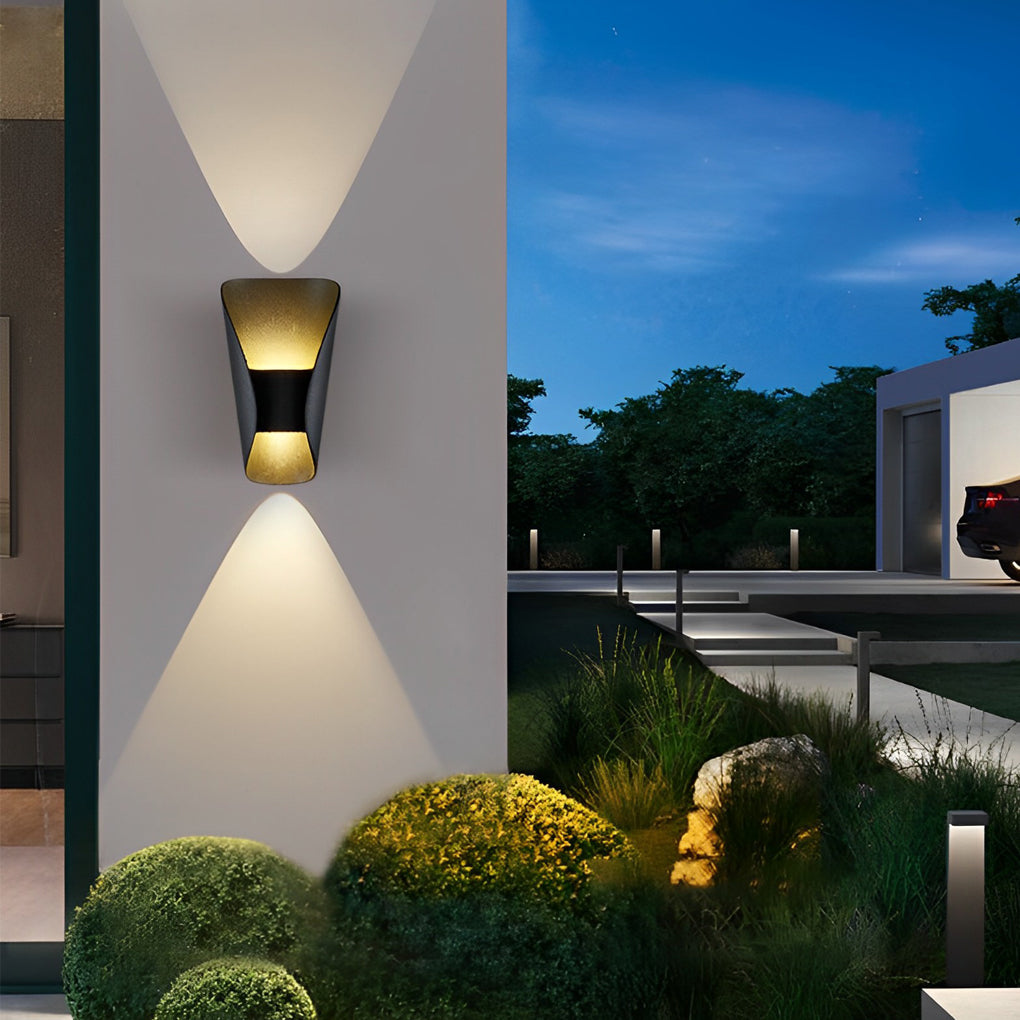 Unique Creative Up and Down Lights Outdoor Wall Lights Waterproof Wall Sconces Wall Lamp - Lamp Outdoor