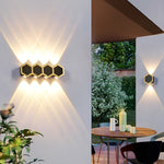 Beehive-shaped LED Up and Down Lights Waterproof Modern Wall Washer Light - Lamp Outdoor
